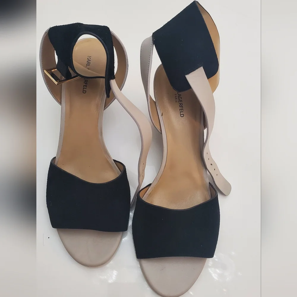 Beautiful Karl Lagerfeld Paris Sandals - Picture 1 of 7